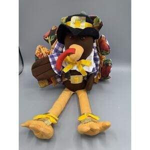 Decorative Large Plush Colorful Turkey